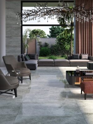 porcelain tile with the look of the sea green marble